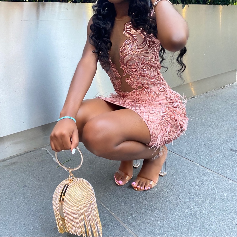 BLING DIAMOND  ball bag